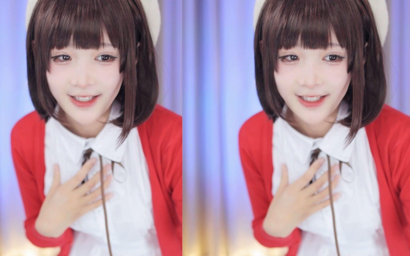 【鱼子酱】《大摆锤》加藤惠限定 直播跳舞录屏