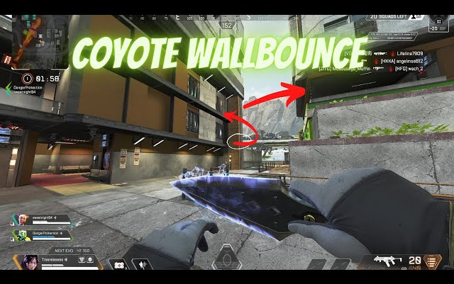 【APEX/Treeree】树神新身法教学coyote wallbounce