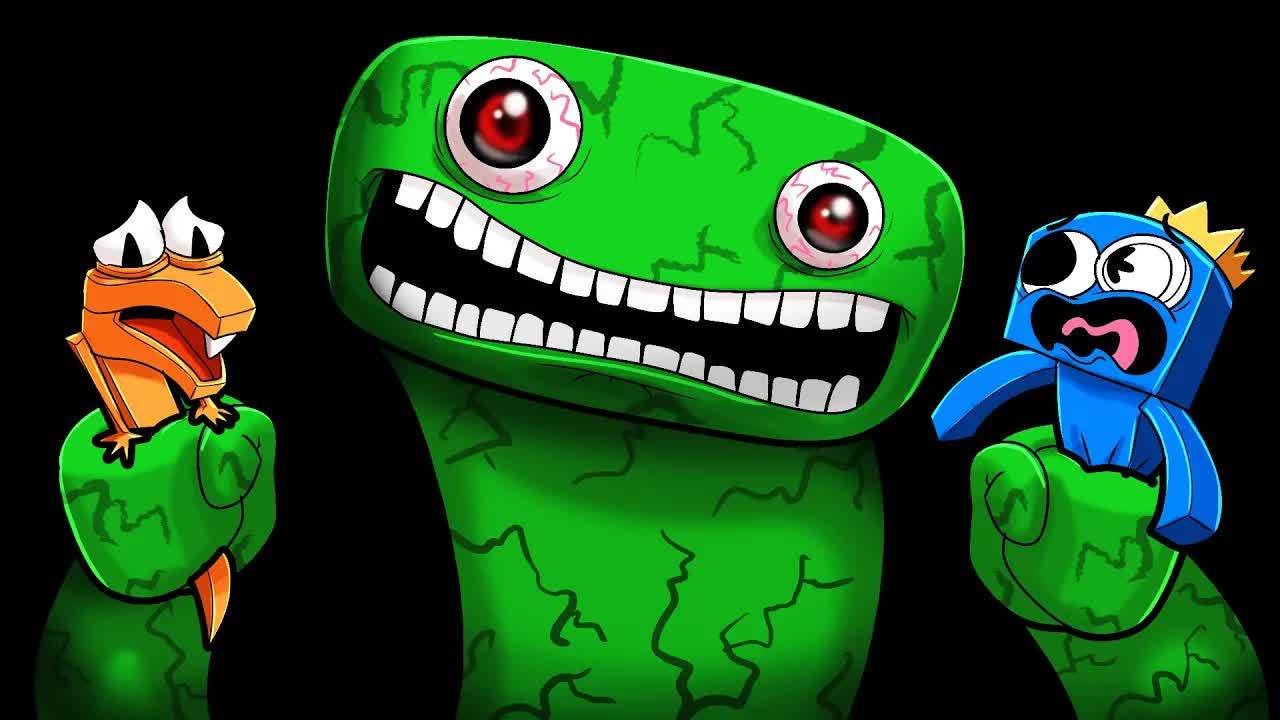 彩虹之友 VS 班班花园！ （我的世界）截图