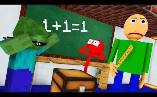 MC怪物学院动画丨火柴人 & 巴迪 的基本挑战