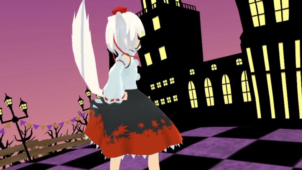 【东方MMD】犬走椛にHappyHalloweenを踊ってもらいました