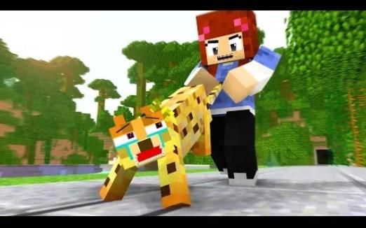 【搬运】豹猫的生活Movie丨Craftronix我的世界动画