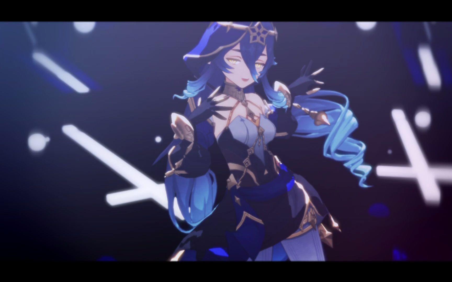 【原神MMD】帝国少女【莱依拉】【搬运】