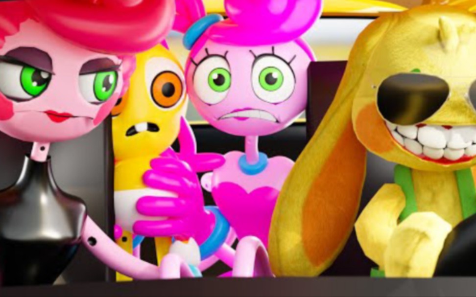 【搬运】如果Bunzo Bunny是出租车司机丨Poppy playtime 2动画