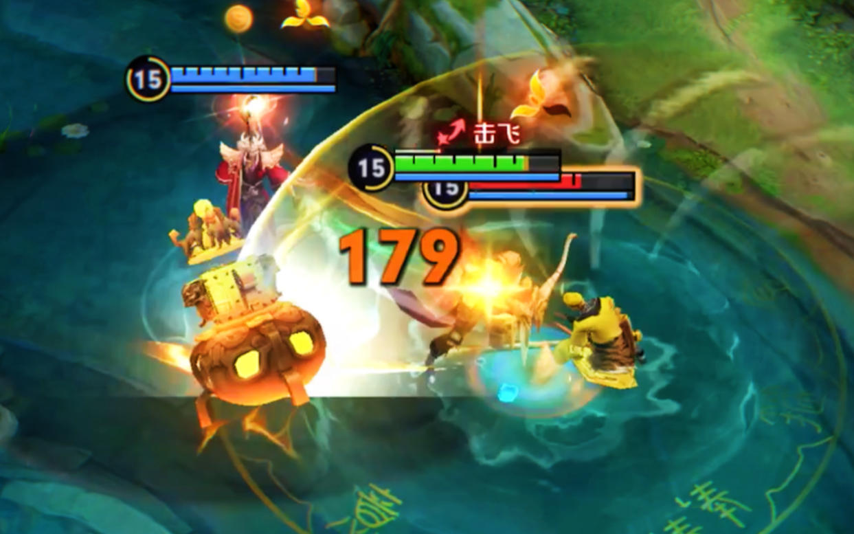 后羿：1200物抗加上75%免伤，来打我呀！截图