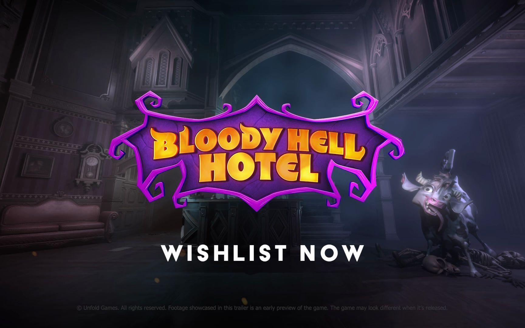 【Steam新游】吸血鬼题材模拟建造游戏《Bloody Hell Hotel》公开