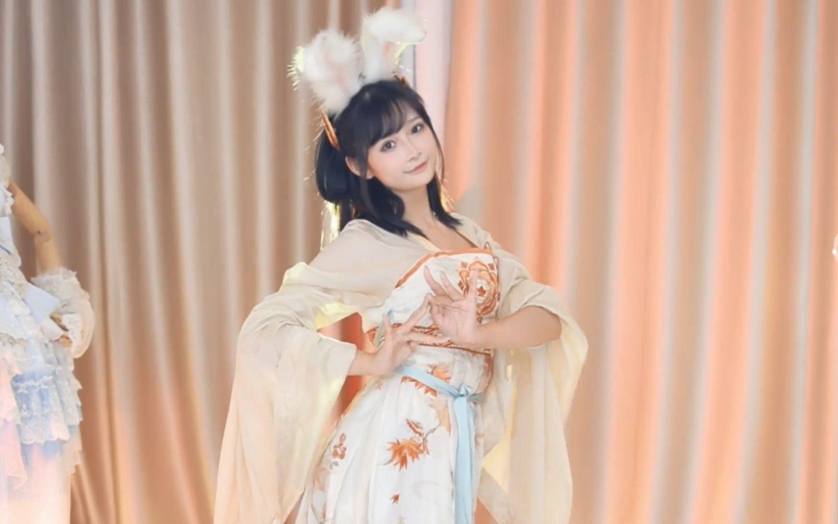 【鱼子酱】《雨水+燕无歇》 公孙离汉服限定 直播跳舞录屏