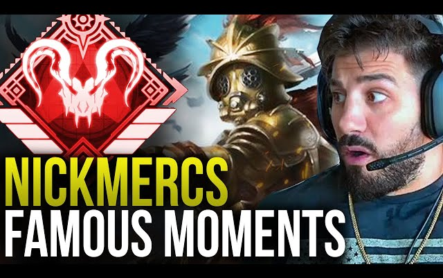 【APEX/NICKMERCS】NICKMERCS名场面时刻集锦！