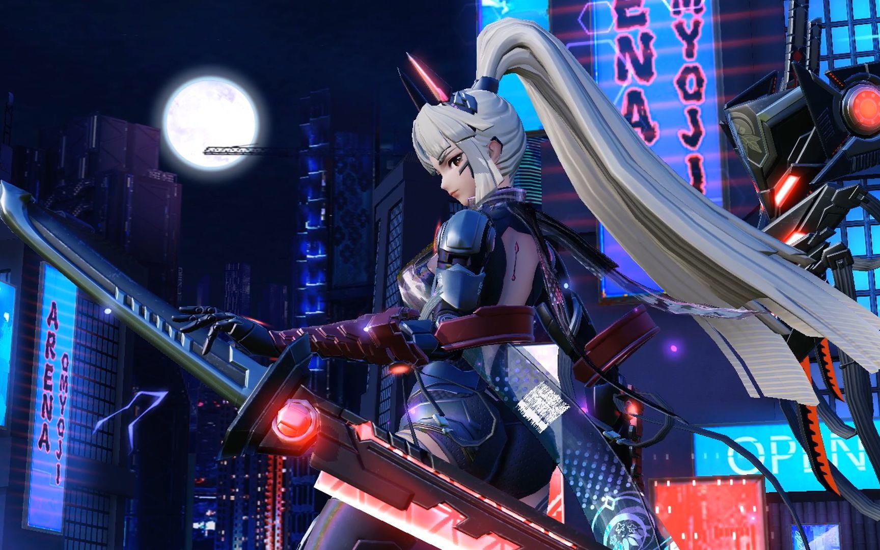 【皮肤展示】妖刀姬全新元意识解码系列限定皮肤「朔夜游方」