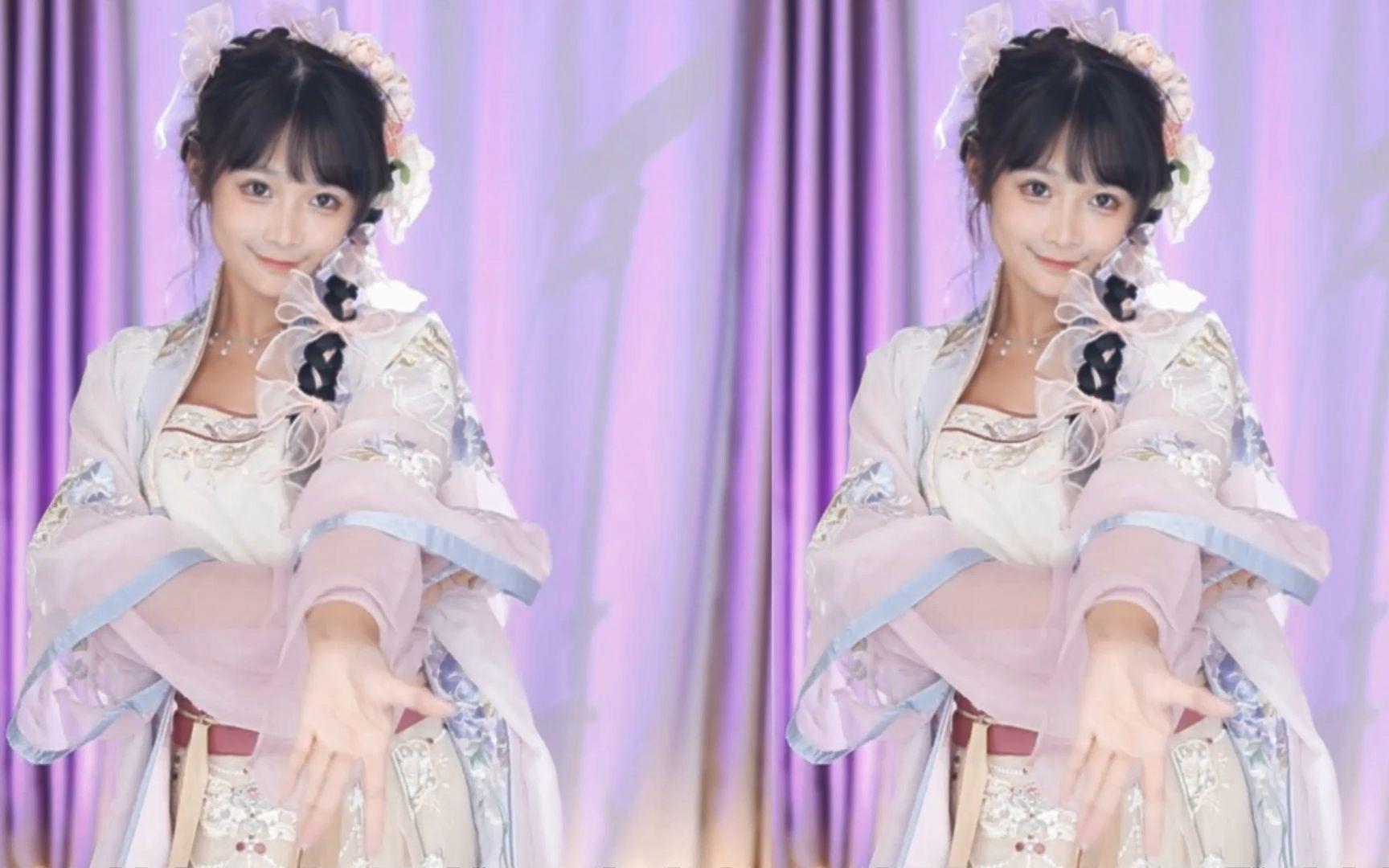 【鱼子酱】《神逾法则》 国风汉服版 直播跳舞录屏