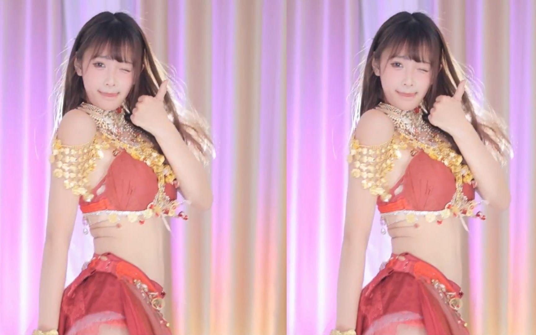 【鱼子酱】《大摆锤》异域舞娘套装 直播跳舞录屏