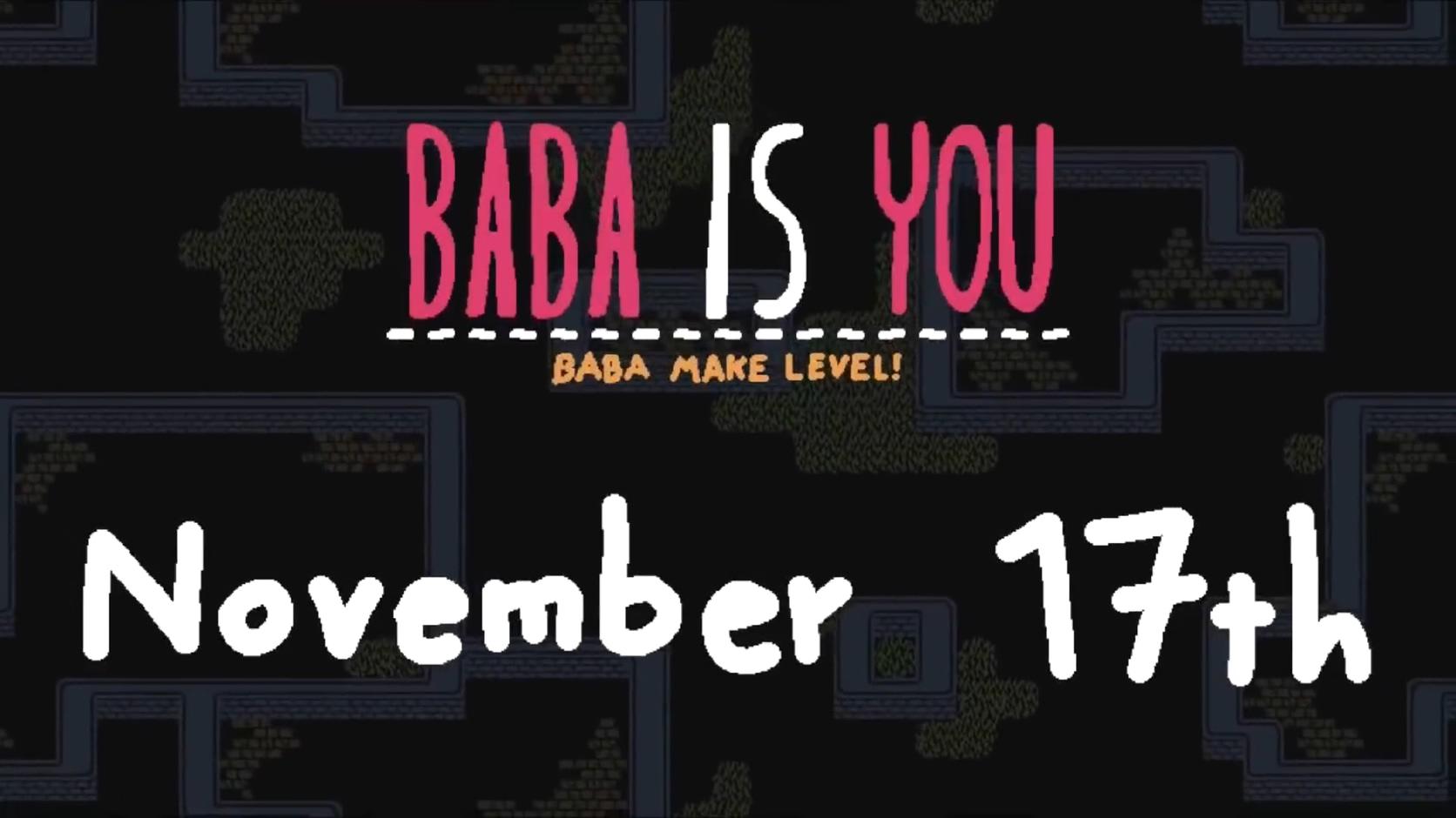 Baba Is You Editor Update Trailer