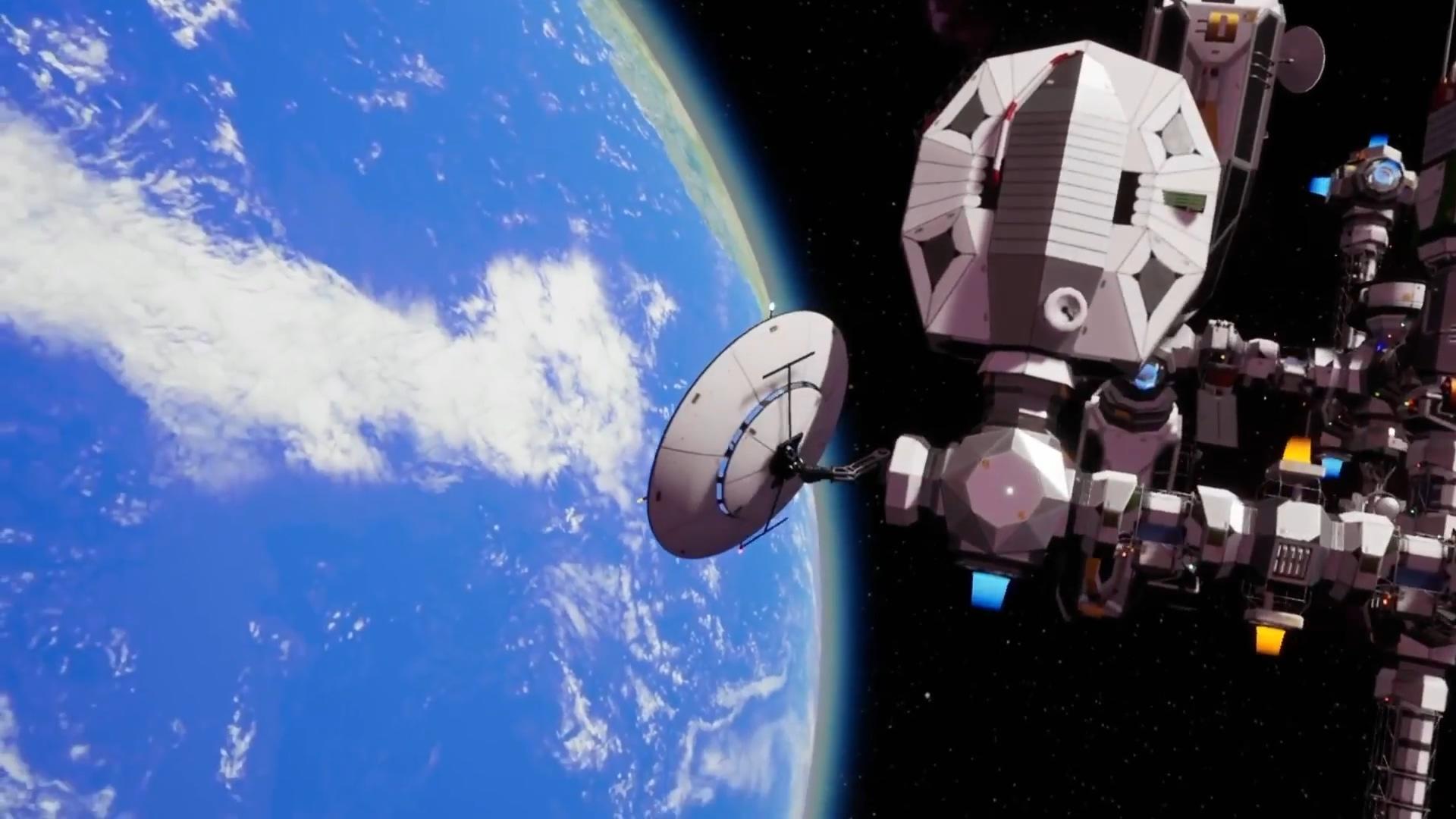 空间站建造游戏《orbit.industries》周四发售