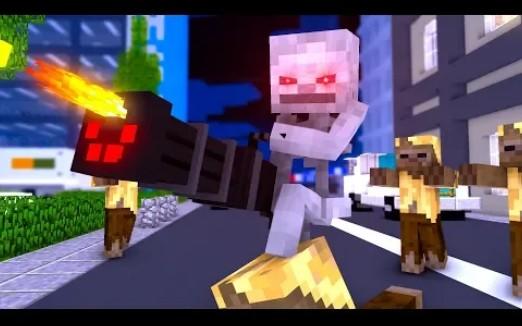 怪物学院1482集丨挑战Zombie Apocalyptic Challenge丨我的世界动画