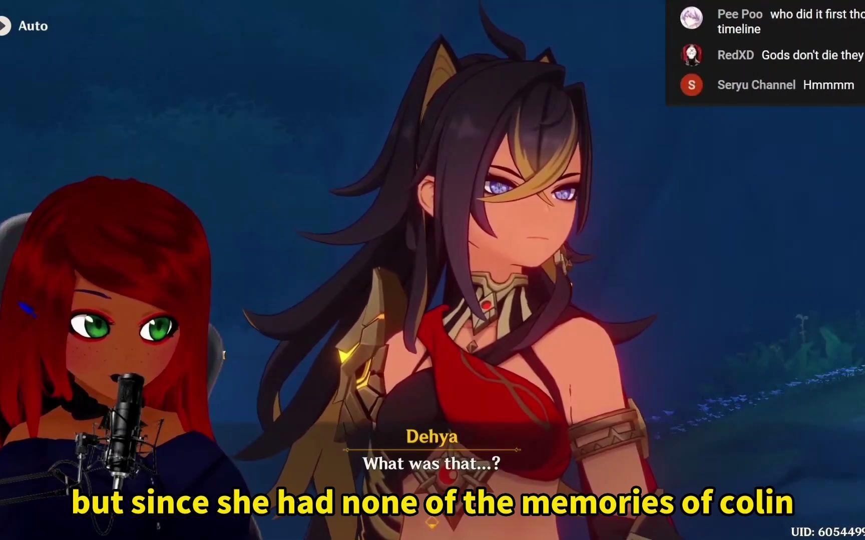 『原神』剧情PV-「沙中遗事」下巴姐反应