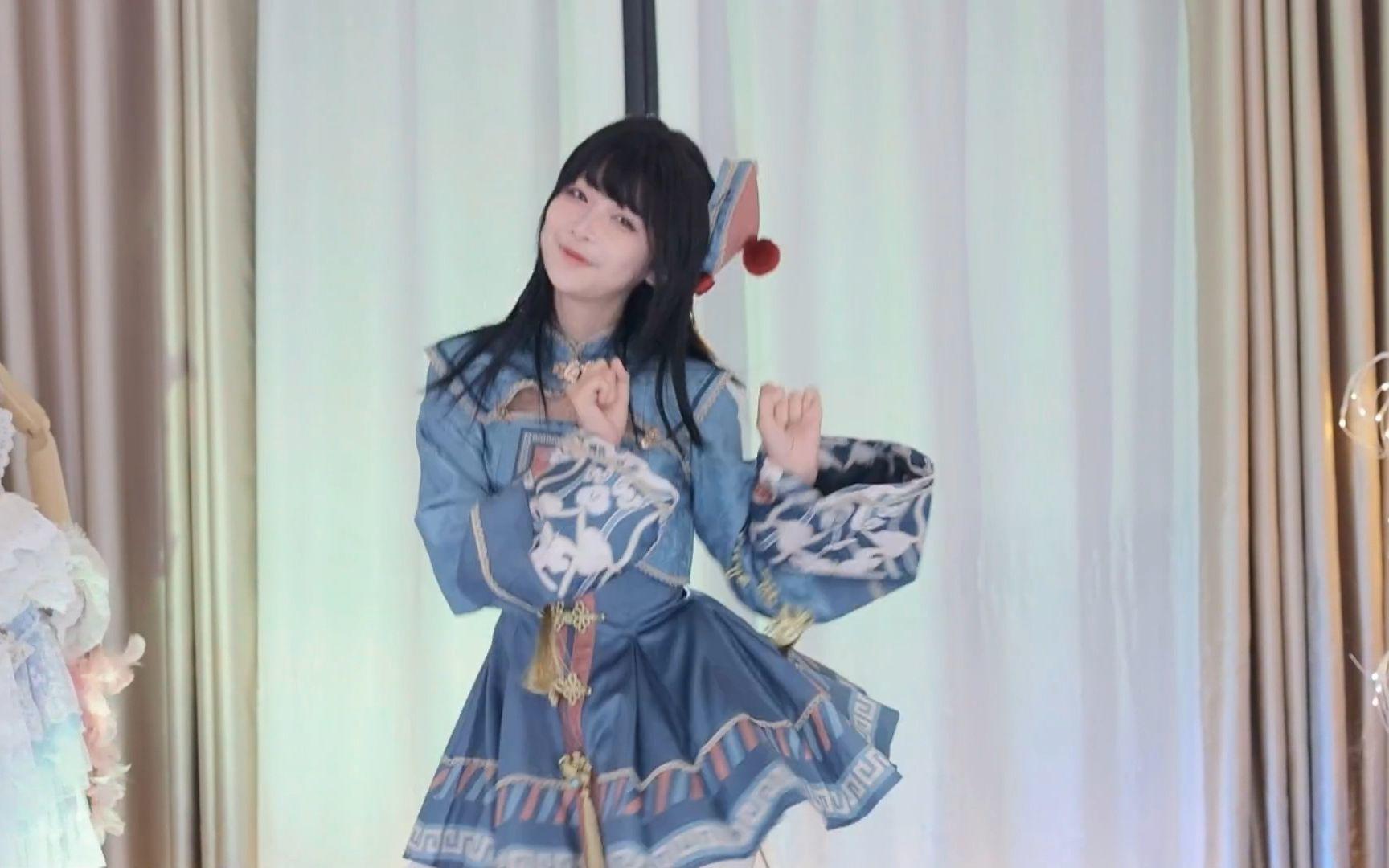 【鱼子酱】《神的随波逐流》小僵尸套装 直播跳舞录屏