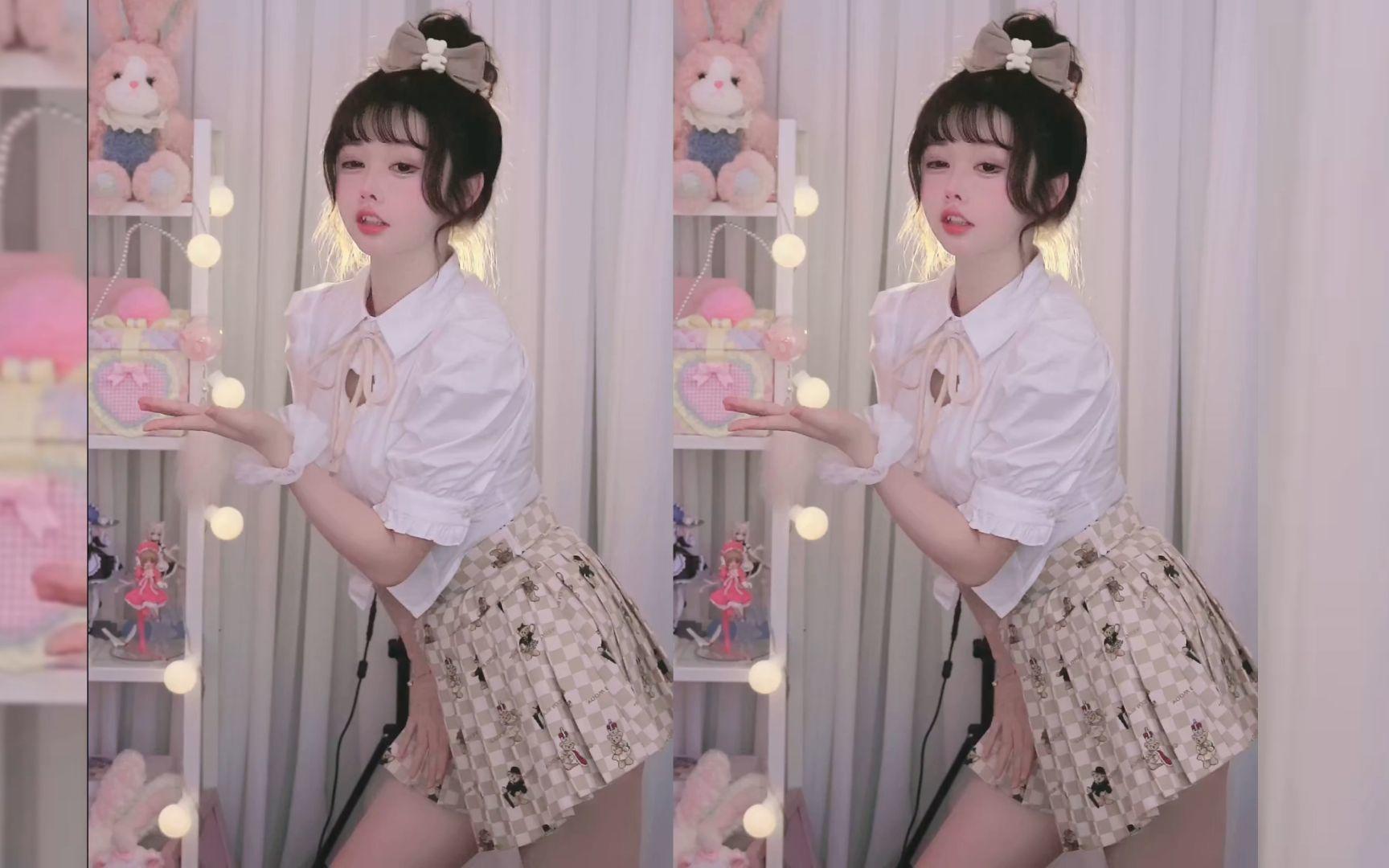 【兰幼金】《Nice Body》衬衫格子裙版 直播跳舞录屏