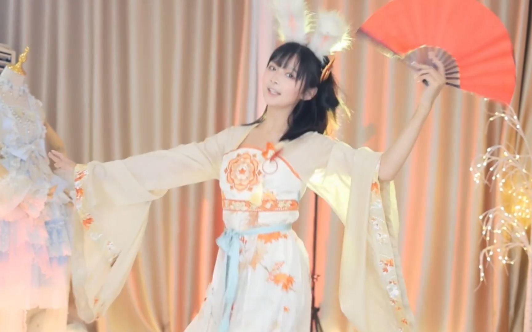 【鱼子酱】《寄明月》 公孙离汉服限定 直播跳舞录屏