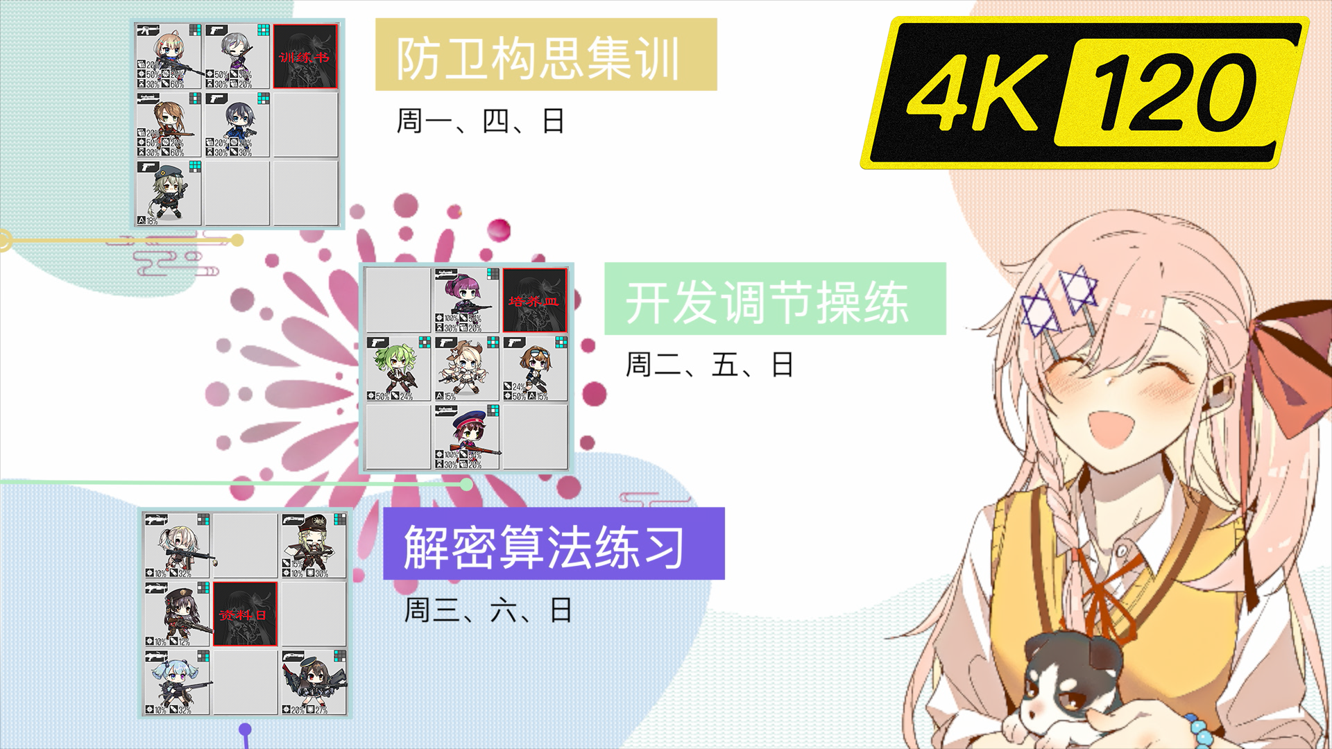 【少女前线】少女前线iOS服5月29日至6月4日铁血融合演习配队攻略