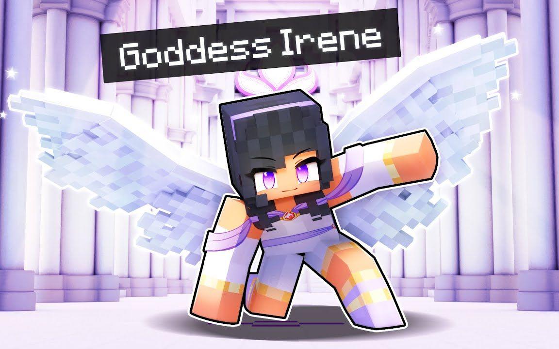 【Aphmau】我的世界|变成和平女神Playing As The GODDESS IRENE In Minecraft!