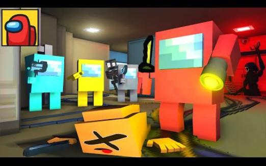 【ratkidz】MC怪物学院动画丨Among us Part 2 Wither Cheater Alien Impostor Escape丨我的世界动画