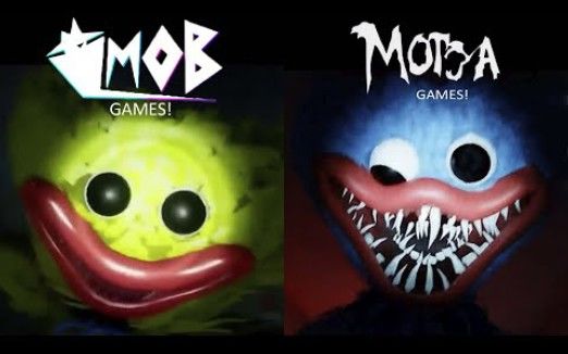 【搬运YouTube】Mob Games vs Motoa Games who's Jumpscares is BETTER？丨Poppy playtime