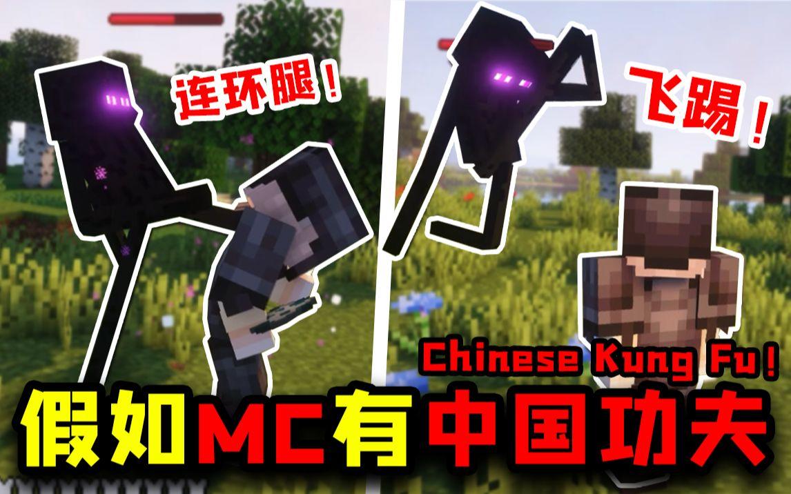 我的世界：假 如 M C 有 中 国 功 夫！