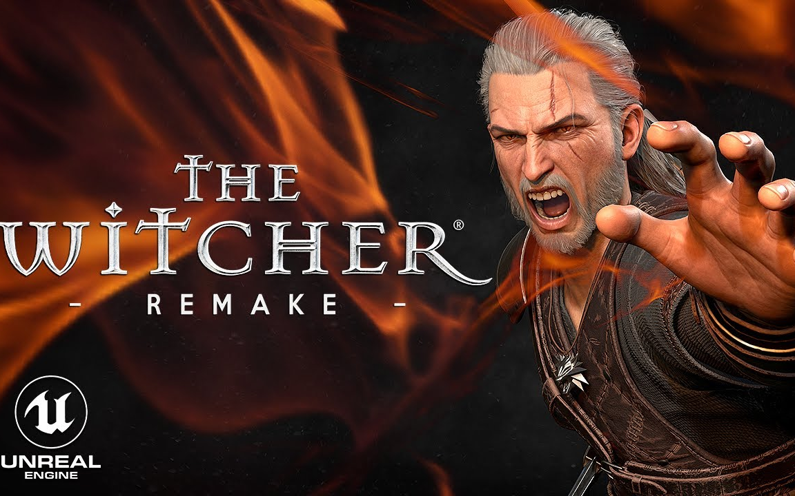CDPR知名IP巫师系列第一代宣布采用虚幻5重制 巫师重制版预告 外包Fool's Theory制作 曾参与Outraiders先驱者、神界原罪2等游戏设计