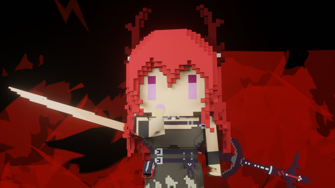 【体素方舟】史尔特尔奶奶与草莓冰淇淋