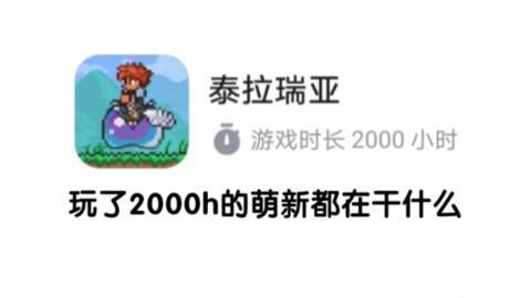 【泰拉瑞亚】这游戏到底有什么好玩的