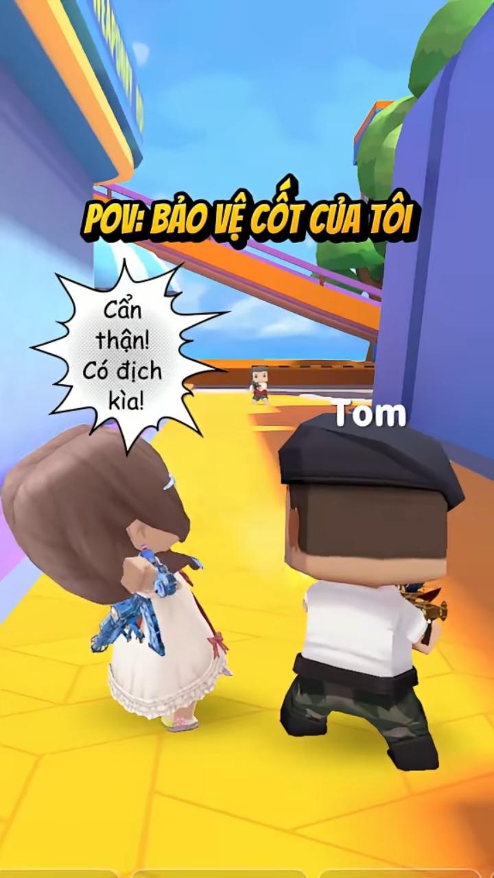 Đã có Tom rồi không phải lo đồng đội tôi ơi