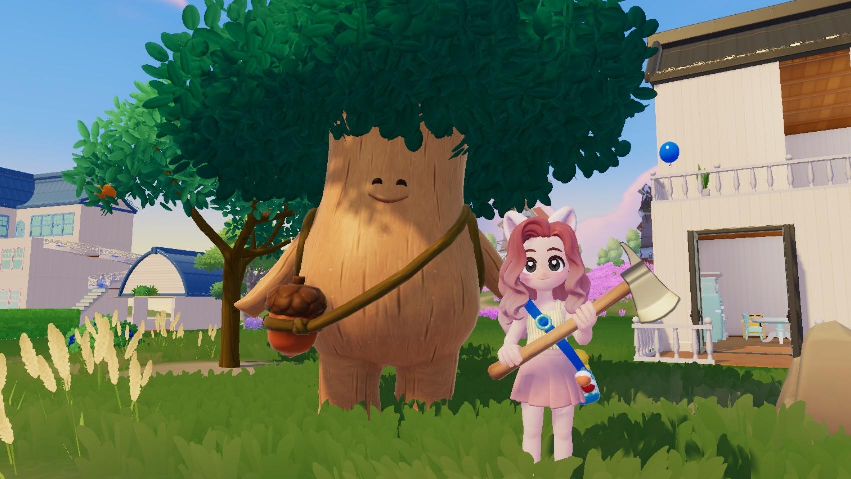 【心动小镇】 （9.5）每日溜溜橡木&无暇萤石 获取位置截图