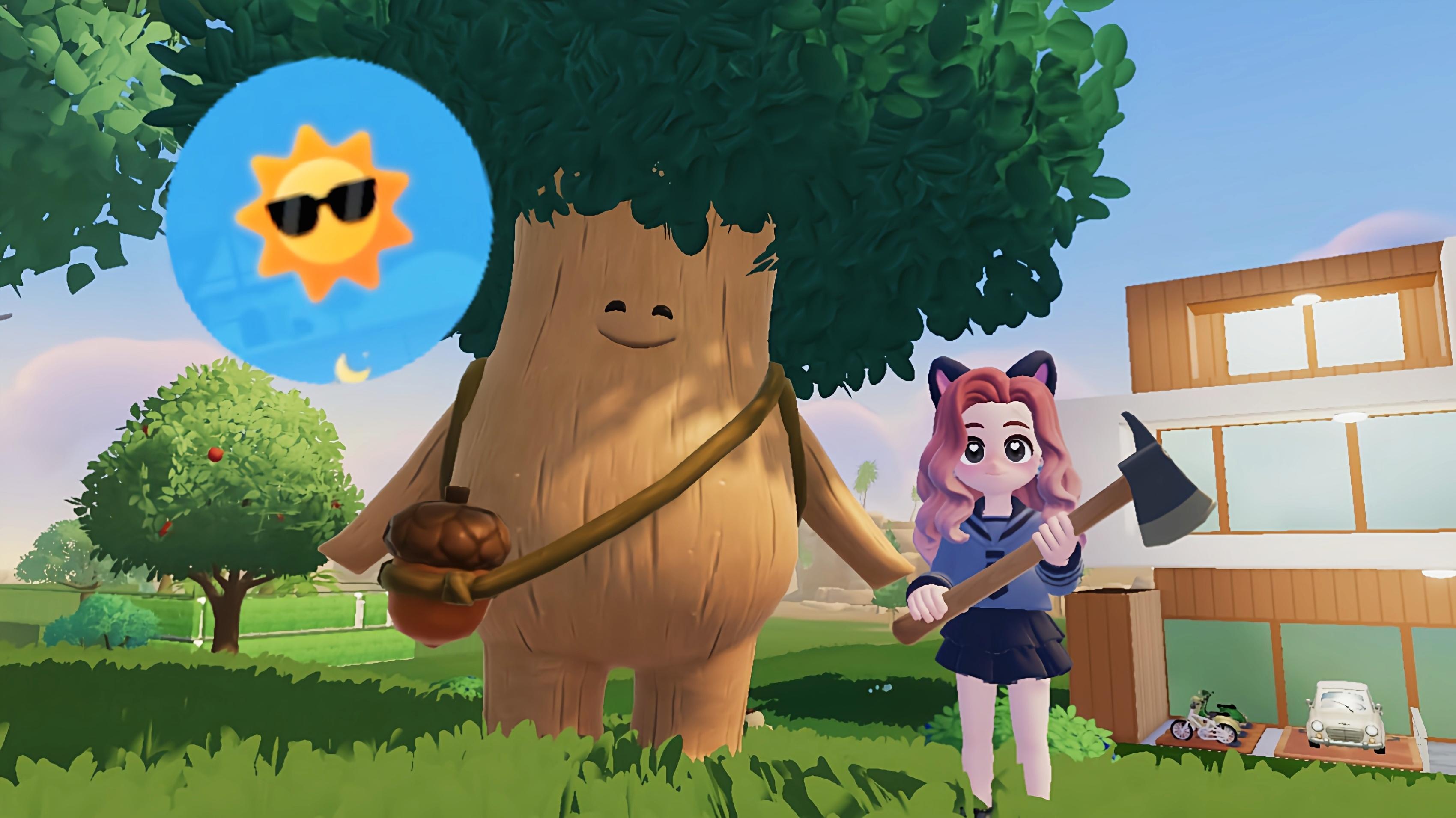 【心动小镇】 （9.22）每日溜溜橡木&无暇萤石 获取位置截图