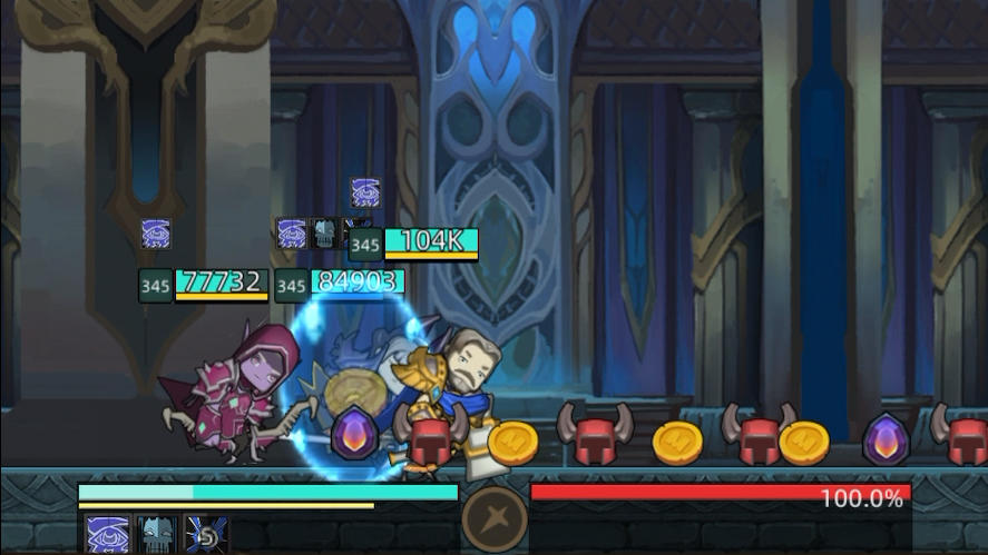 暴力火法4.8万战力蓝色军团泰坦药剂大墓地圣殿史诗3通关视频