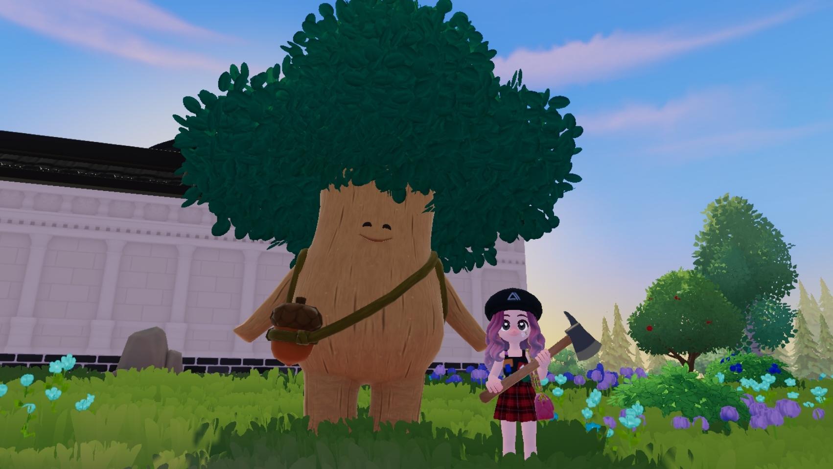 【心动小镇】 （8.15）每日溜溜橡木&无暇萤石 获取位置截图