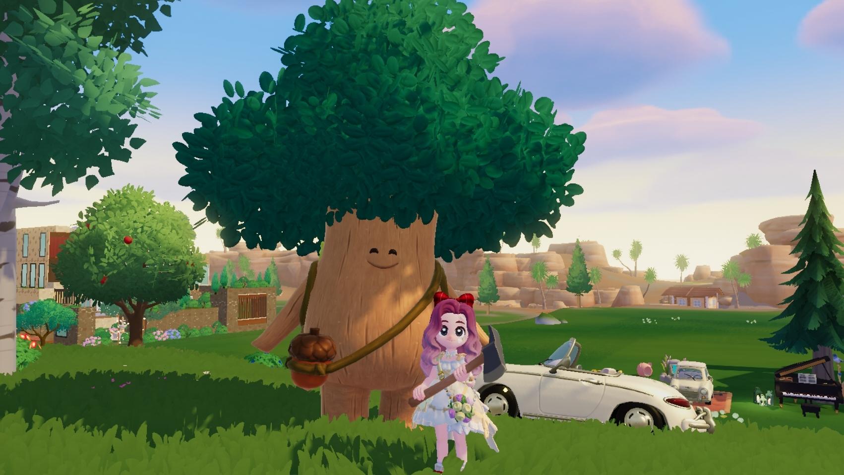 【心动小镇】 （8.3）每日溜溜橡木&无暇萤石 获取位置截图