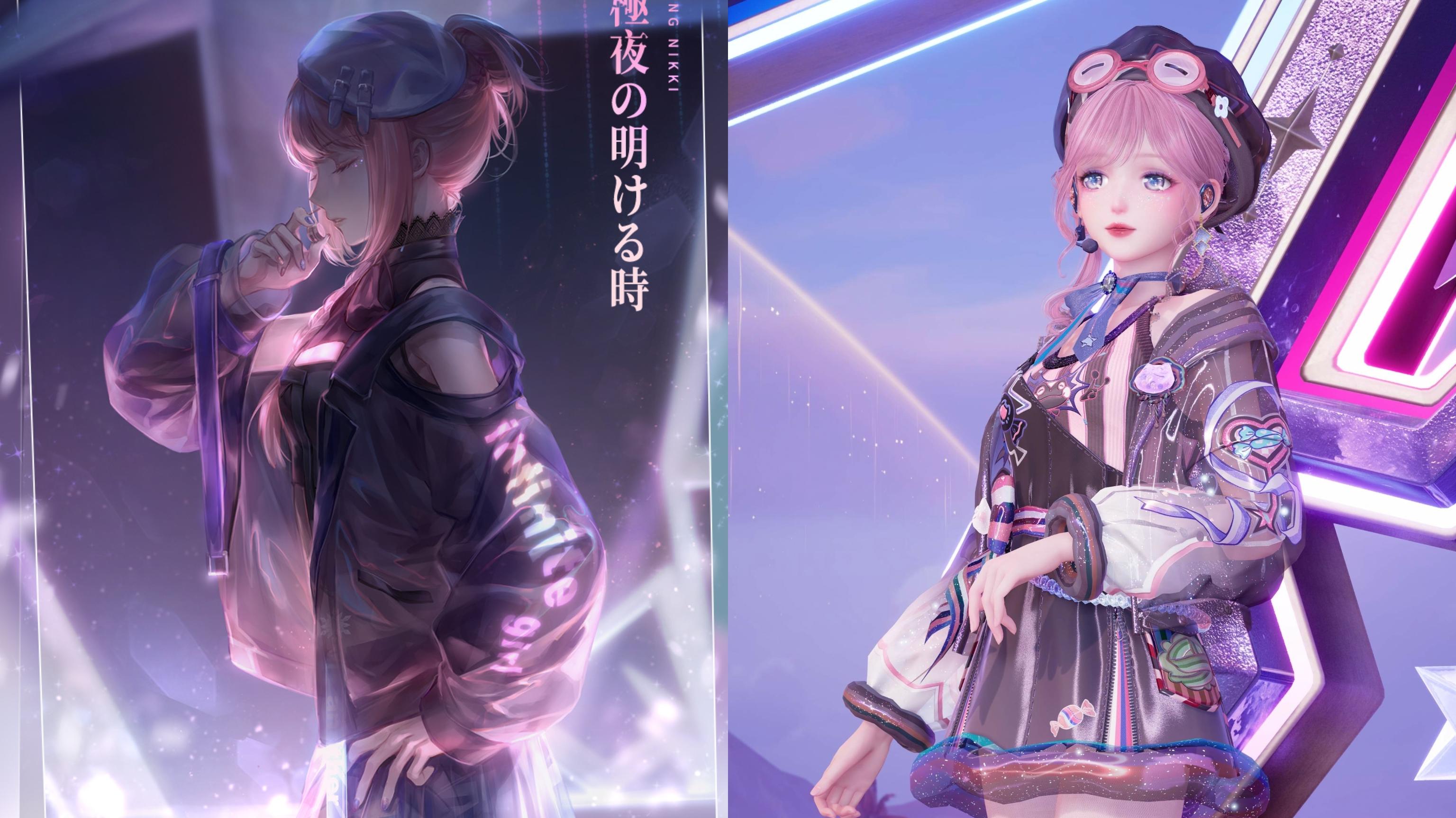 在无限暖暖cos一下闪暖白月光🥰