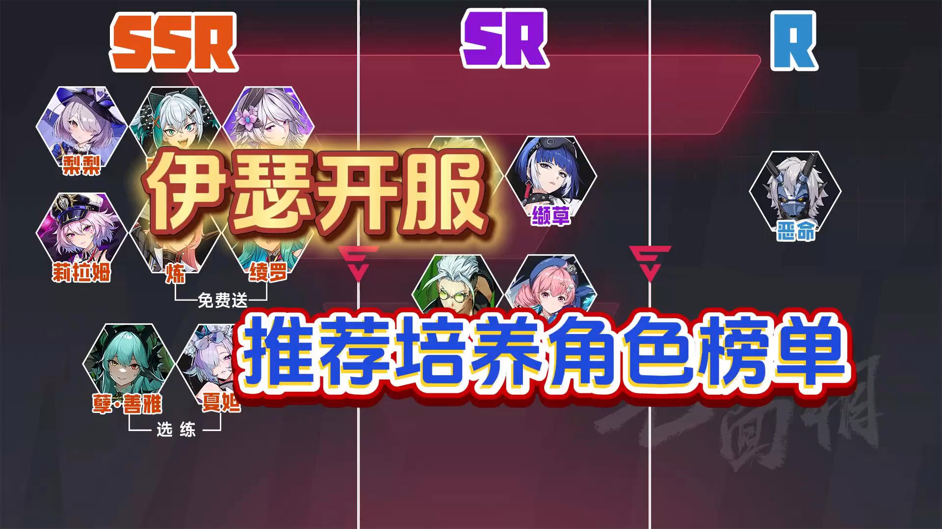 伊瑟培养角色攻略截图