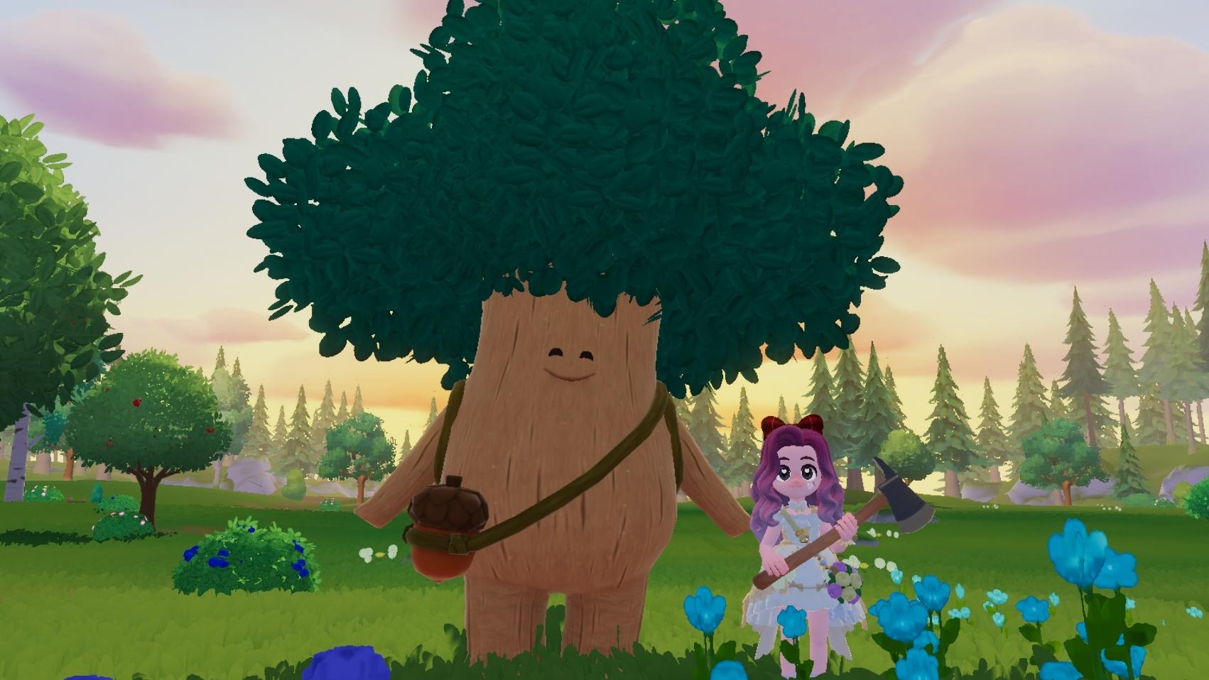 【心动小镇】 （8.5）每日溜溜橡木&无暇萤石 获取位置截图