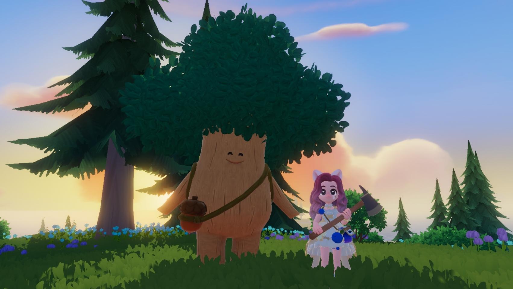 【心动小镇】 （7.24）每日溜溜橡木&无暇萤石 获取位置截图