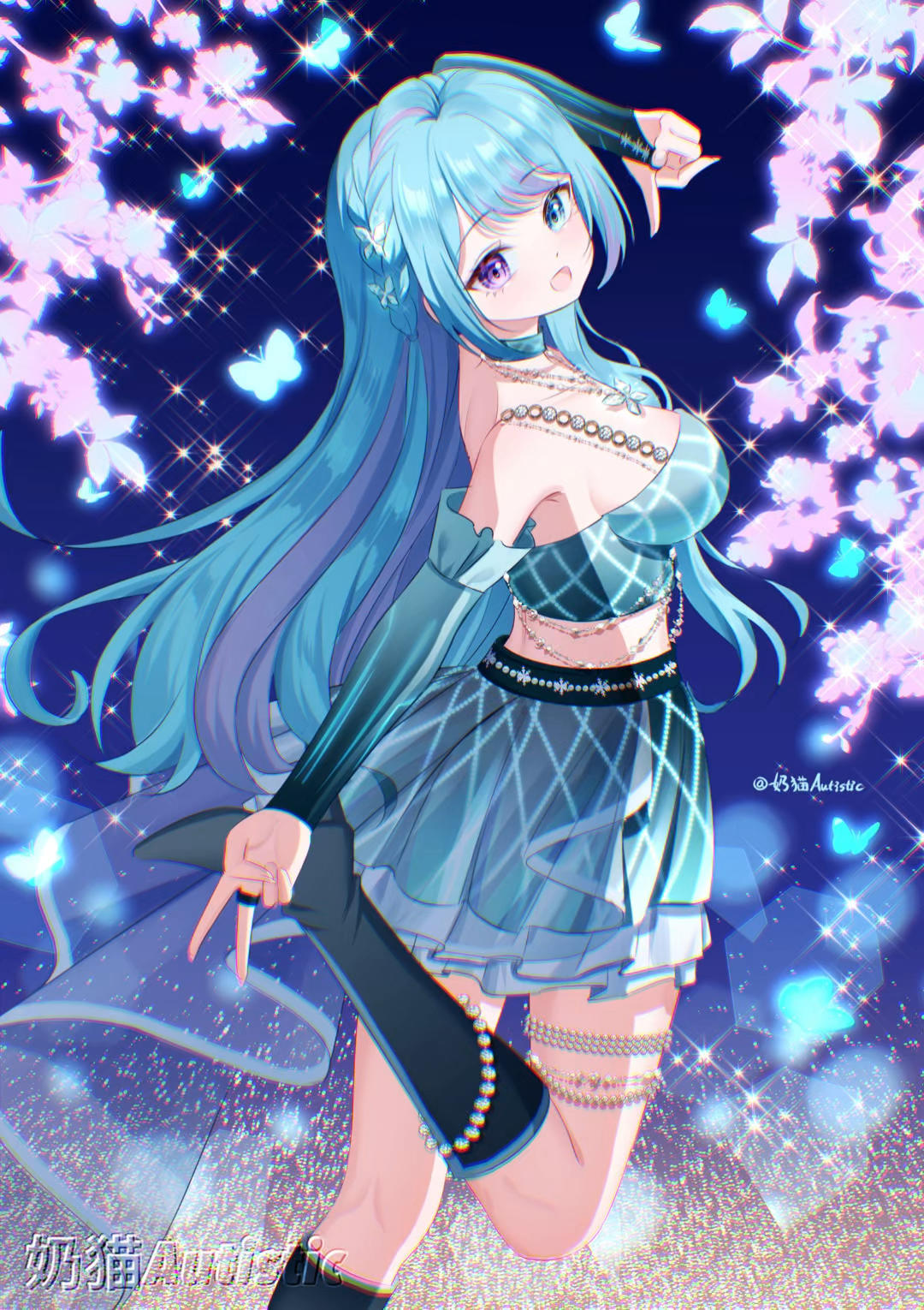 【绘画过程】未来绽放