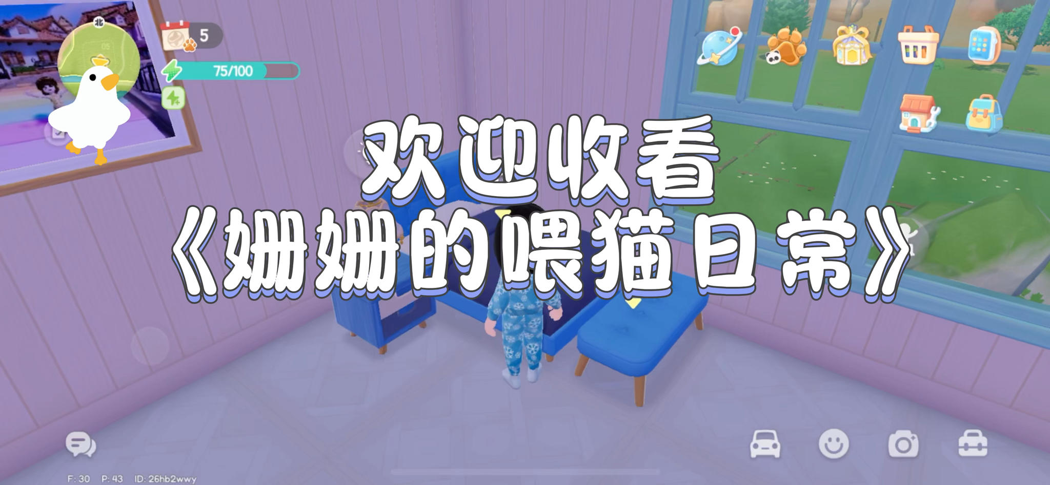 嘻嘻《姗姗的喂猫日常》来喽来喽截图