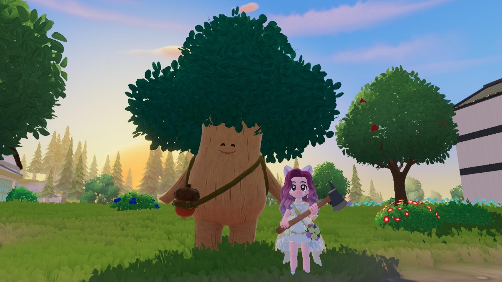 【心动小镇】 （7.30）每日溜溜橡木&无暇萤石 获取位置截图