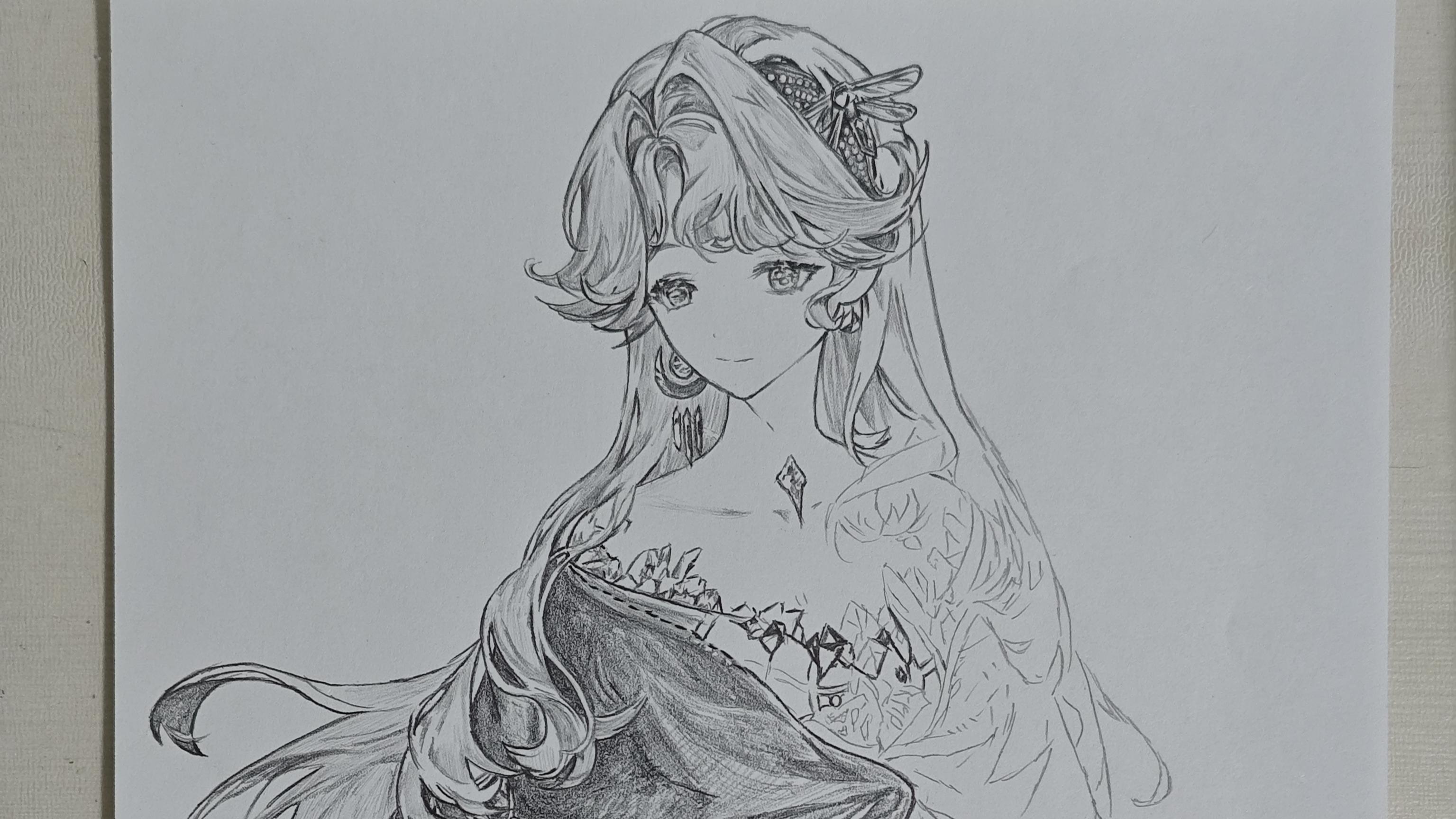 [手绘过程]贝丽尔·洞悉一