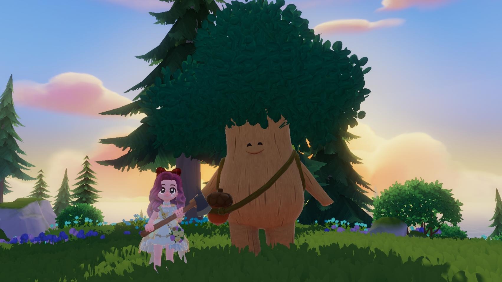 【心动小镇】 （8.2）每日溜溜橡木&无暇萤石 获取位置截图