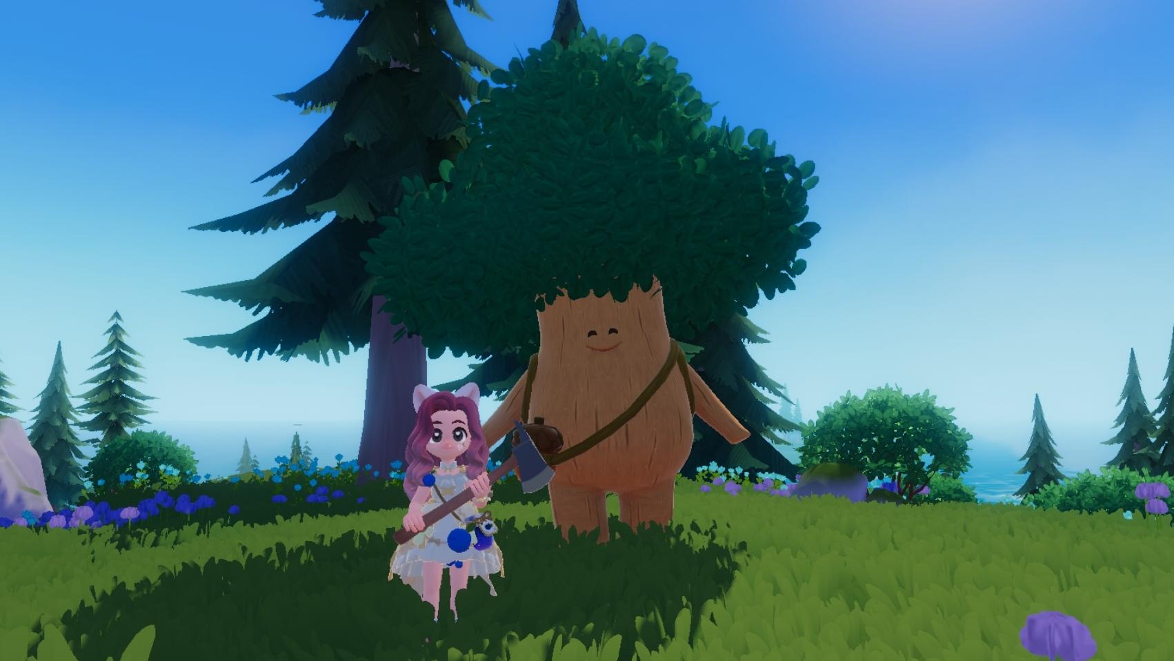 【心动小镇】 （7.23）每日溜溜橡木&无暇萤石 获取位置截图