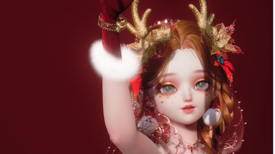 小红帽出圣诞皮肤啦