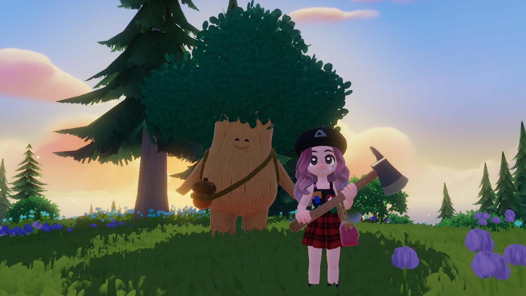 【心动小镇】 （8.19）每日溜溜橡木&无暇萤石 获取位置截图