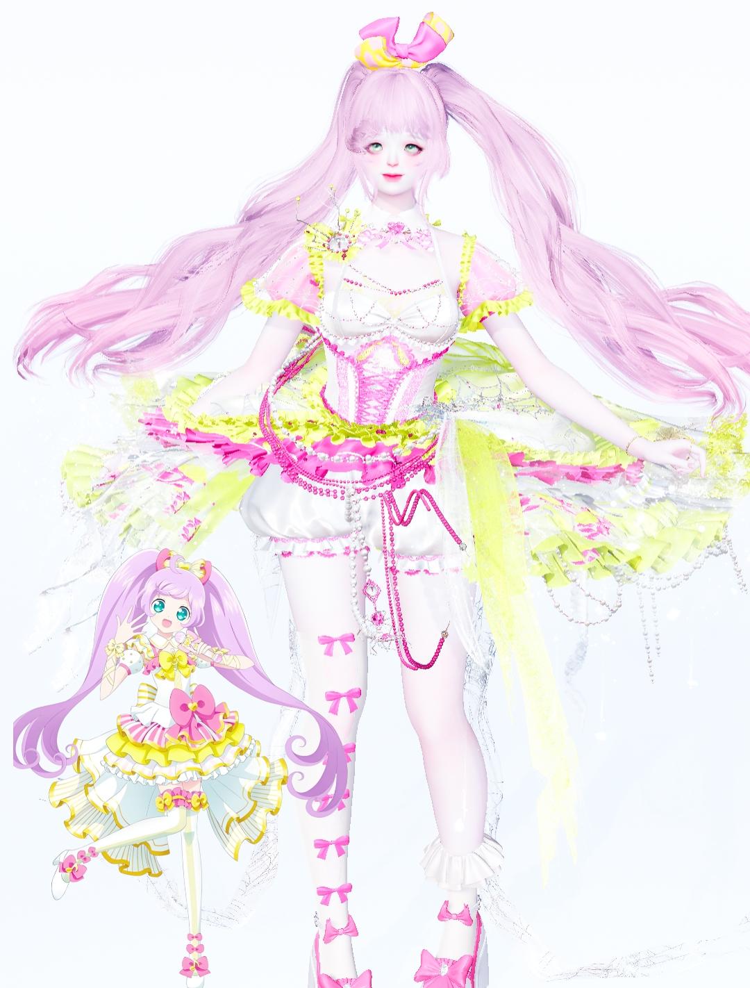 搞以闪cos了才发现美妙天堂好像有点小众?