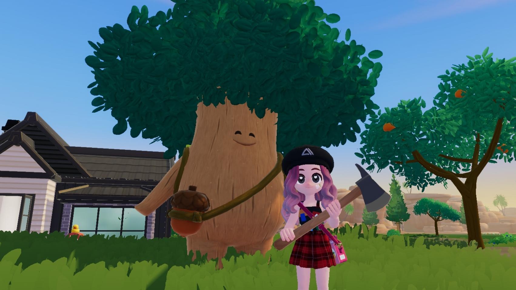 【心动小镇】 （8.21）每日溜溜橡木&无暇萤石 获取位置截图